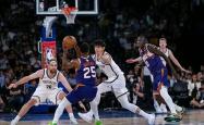 NBA中国赛名(míng)人云集，郎朗妻子力挺曾凡博