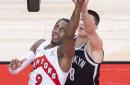 （体育）篮球(qiú)——NBA季前赛：猛龙胜篮网