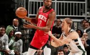NBA战报｜火箭122-115逆转雄鹿(lù)，杜兰特31分7助，字母哥37分8板