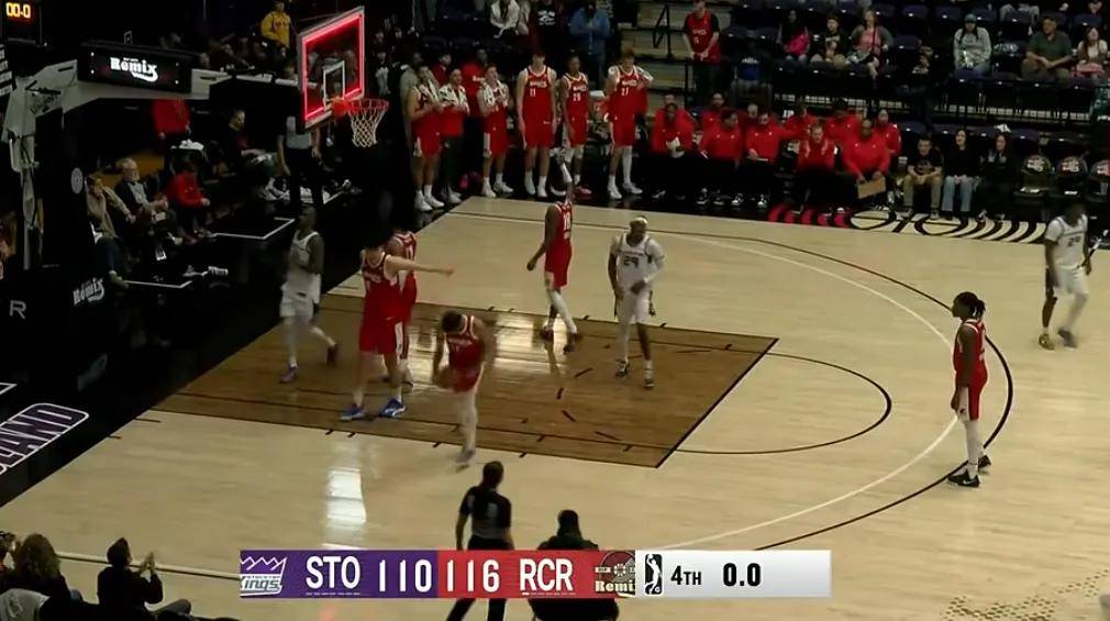 打嗨了！杨瀚森首次两双！NBA发展联盟最强一战