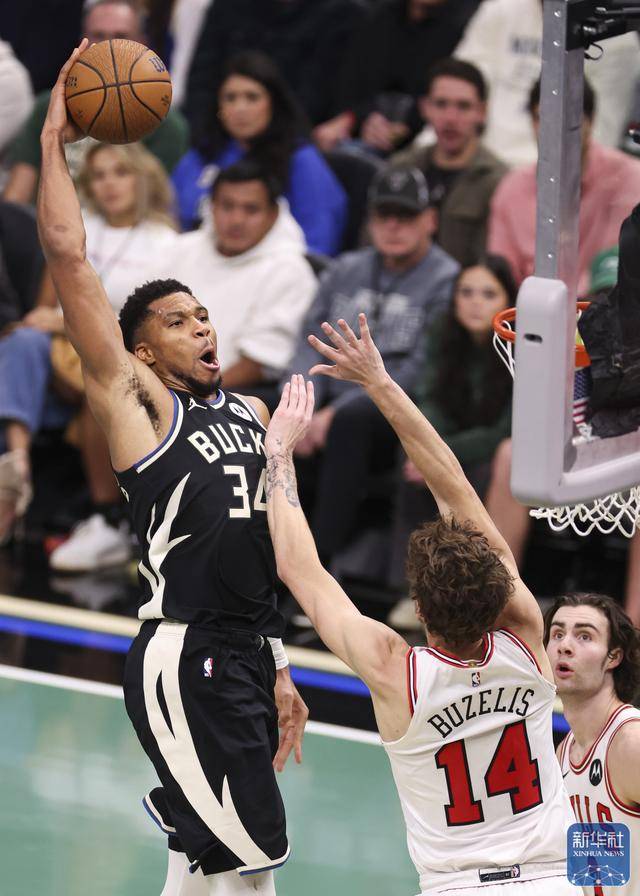 NBA常规赛｜雄鹿胜公牛